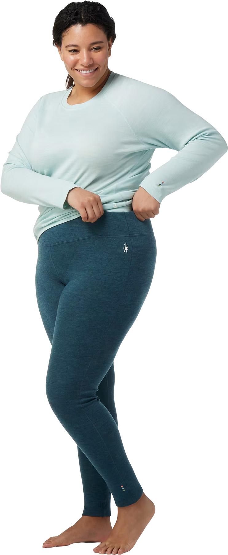 Product gallery image number 2 for product Classic Thermal Merino Plus Size Base Layer Bottom - Women's