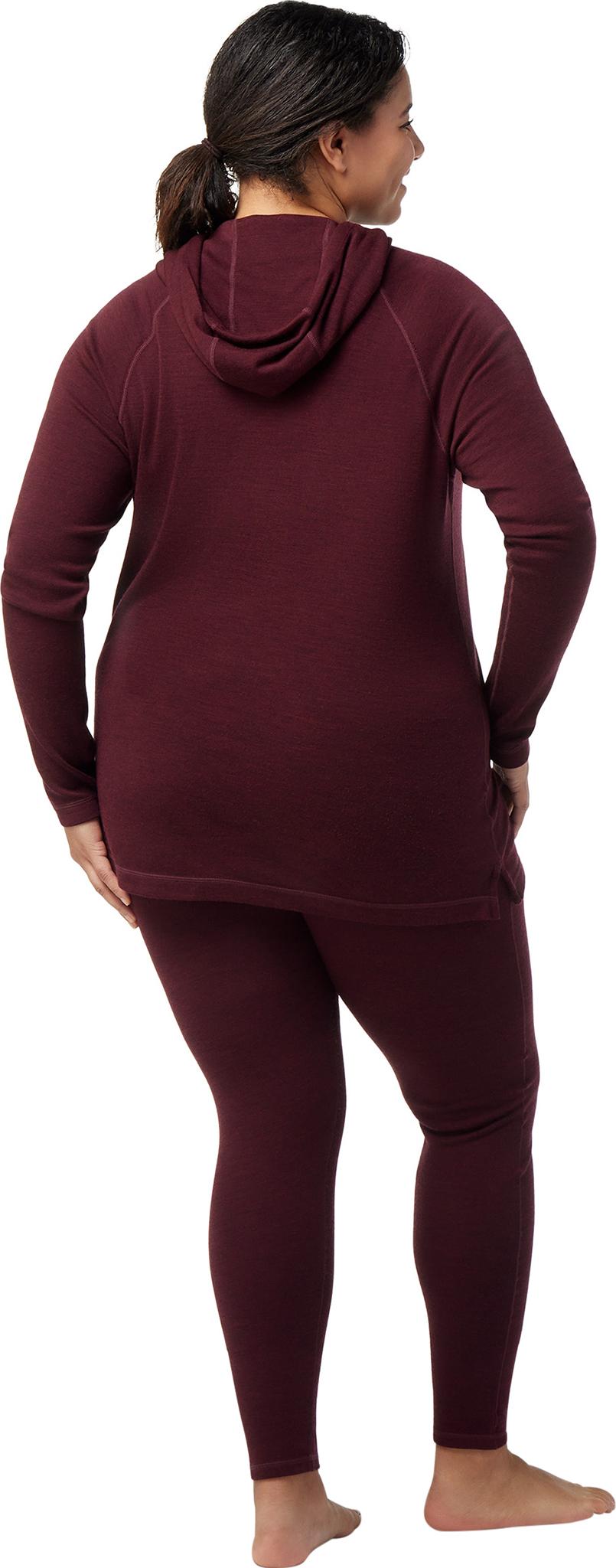 Product gallery image number 2 for product Thermal Merino Plus Size Drape Neck Hoodie - Women's