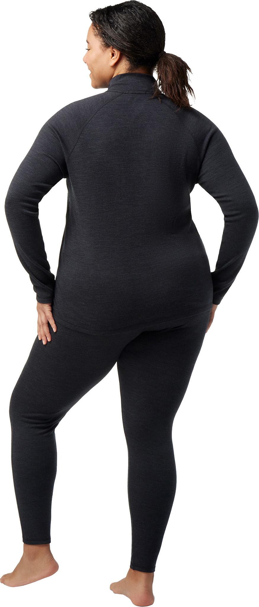 Product gallery image number 2 for product Classic Thermal Merino Boxed 1/4 Zip Base Layer [Plus Size] - Women's