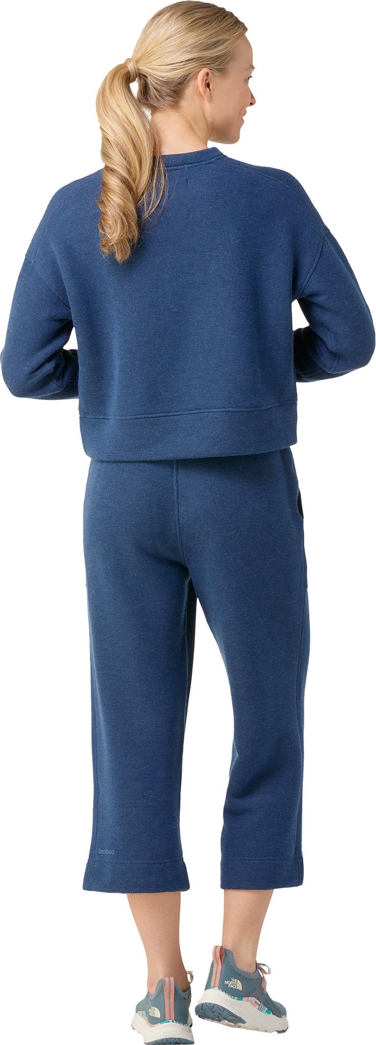 Numéro de l'image de la galerie de produits 2 pour le produit Chandail col rond recyclé Terry Cropped - Femme