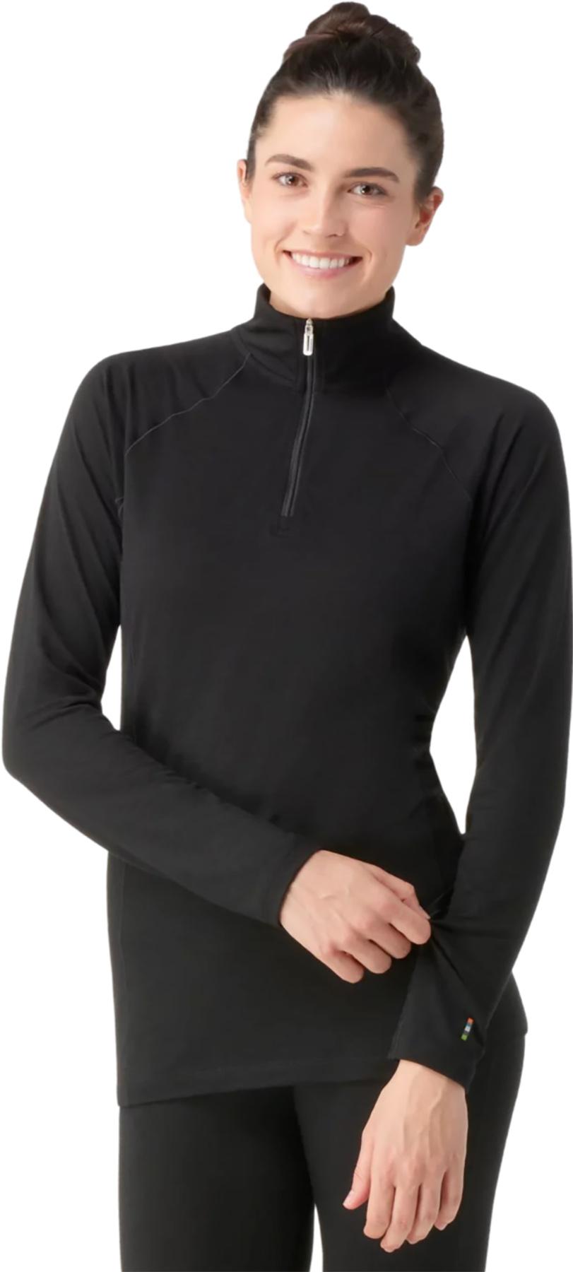 Product gallery image number 3 for product Classic All-Season Merino Base Layer 1/4 Zip Jersey - Women's
