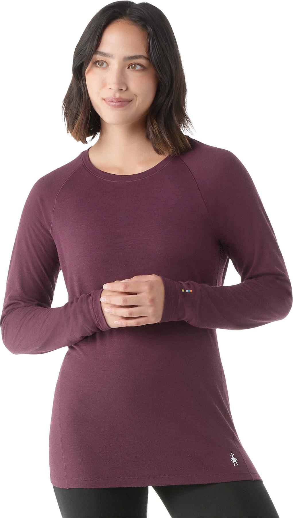 Product gallery image number 3 for product Classic All-Season Merino Long Sleeve Base Layer Top - Women's