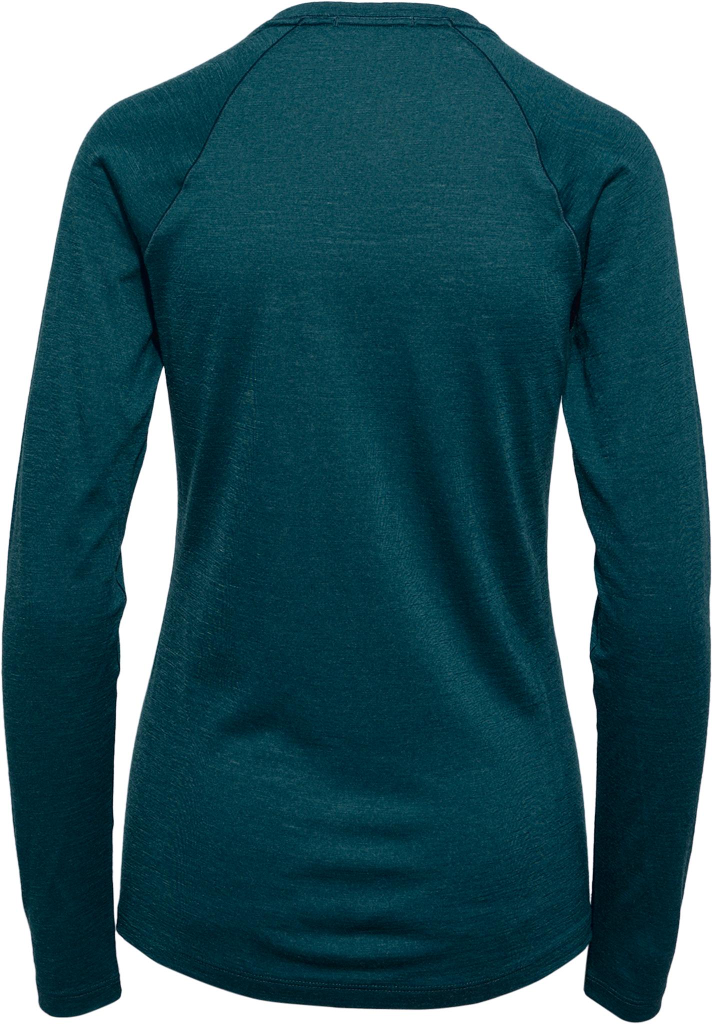 Product gallery image number 3 for product Haut couche de base à manches longues en mérinos toutes saisons Classic - Femme