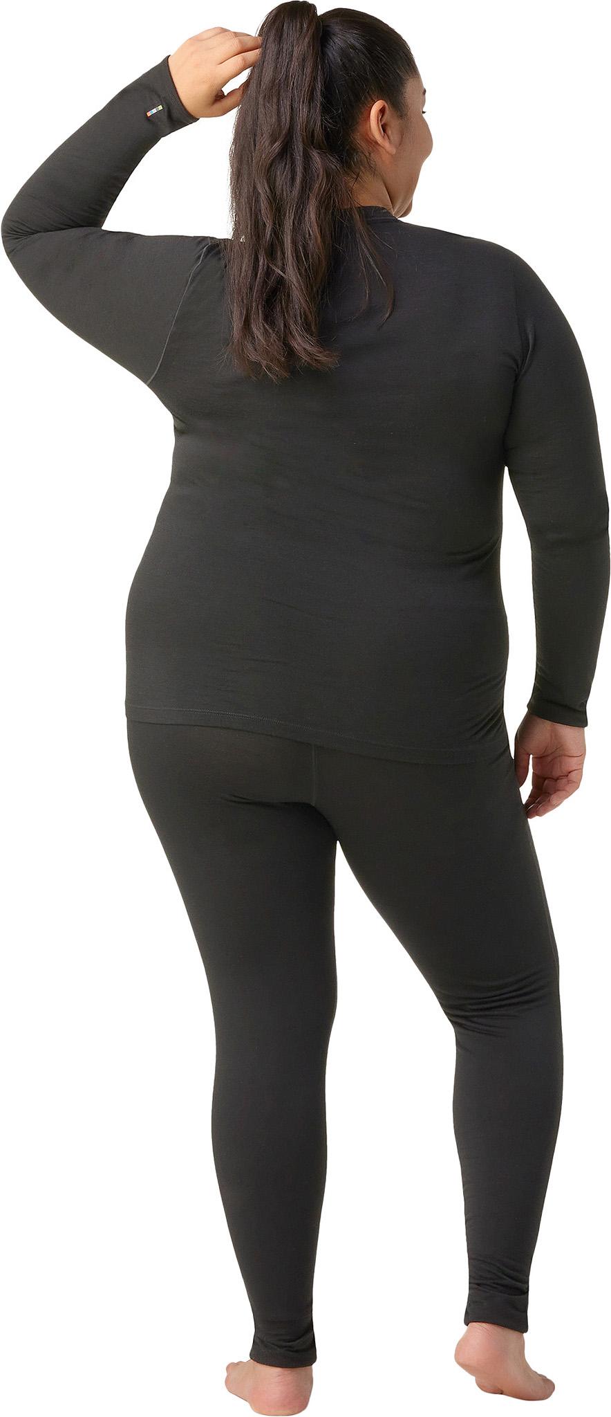Product gallery image number 2 for product Classic All-Season Merino Base Layer Long Sleeve Plus Tee - Women's