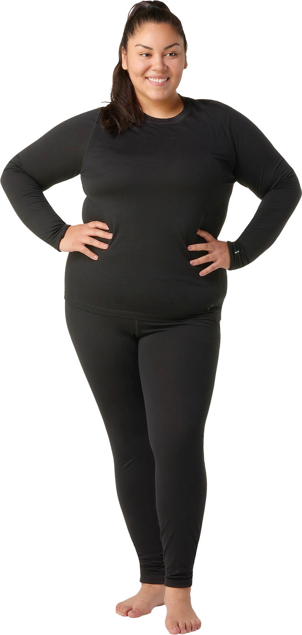 Product gallery image number 3 for product Classic All-Season Merino Base Layer Long Sleeve Plus Tee - Women's