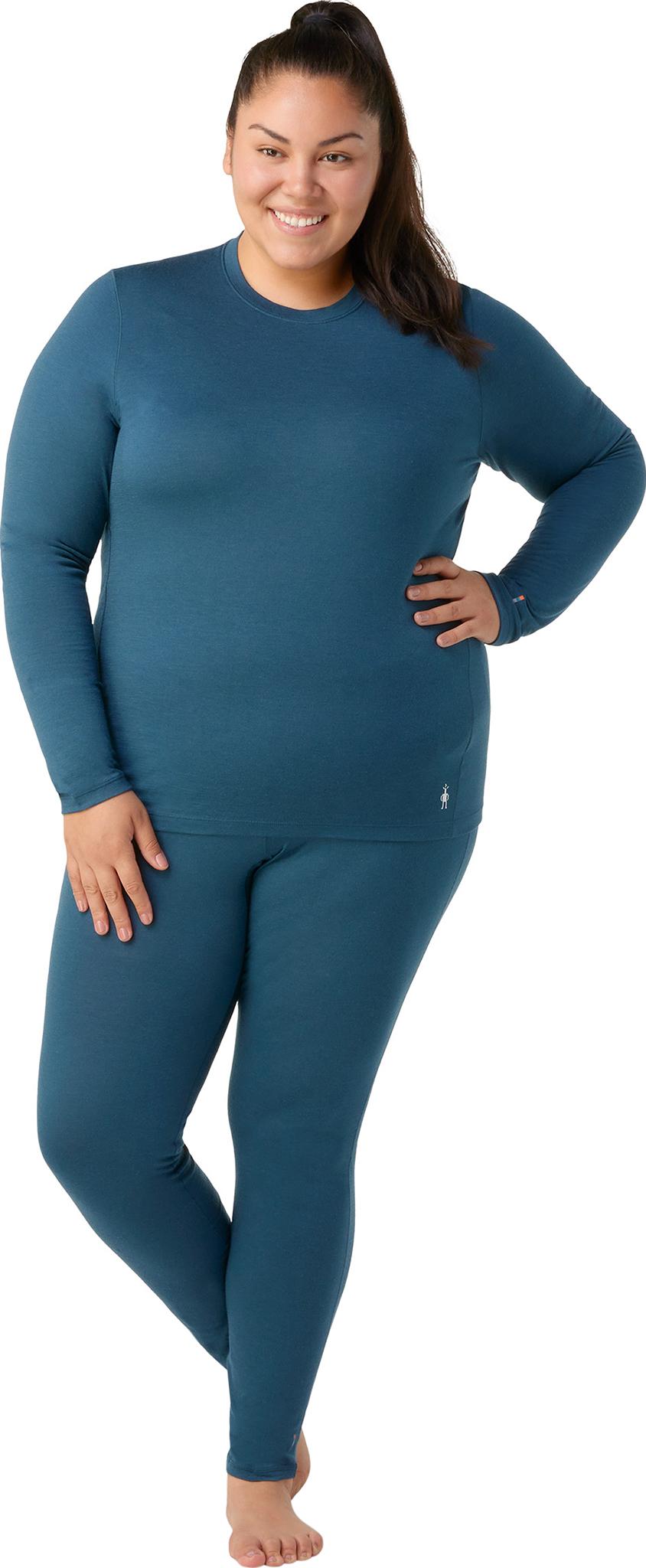 Product gallery image number 3 for product Classic All-Season Merino Base Layer Long Sleeve Boxed Plus T-shirt - Women's