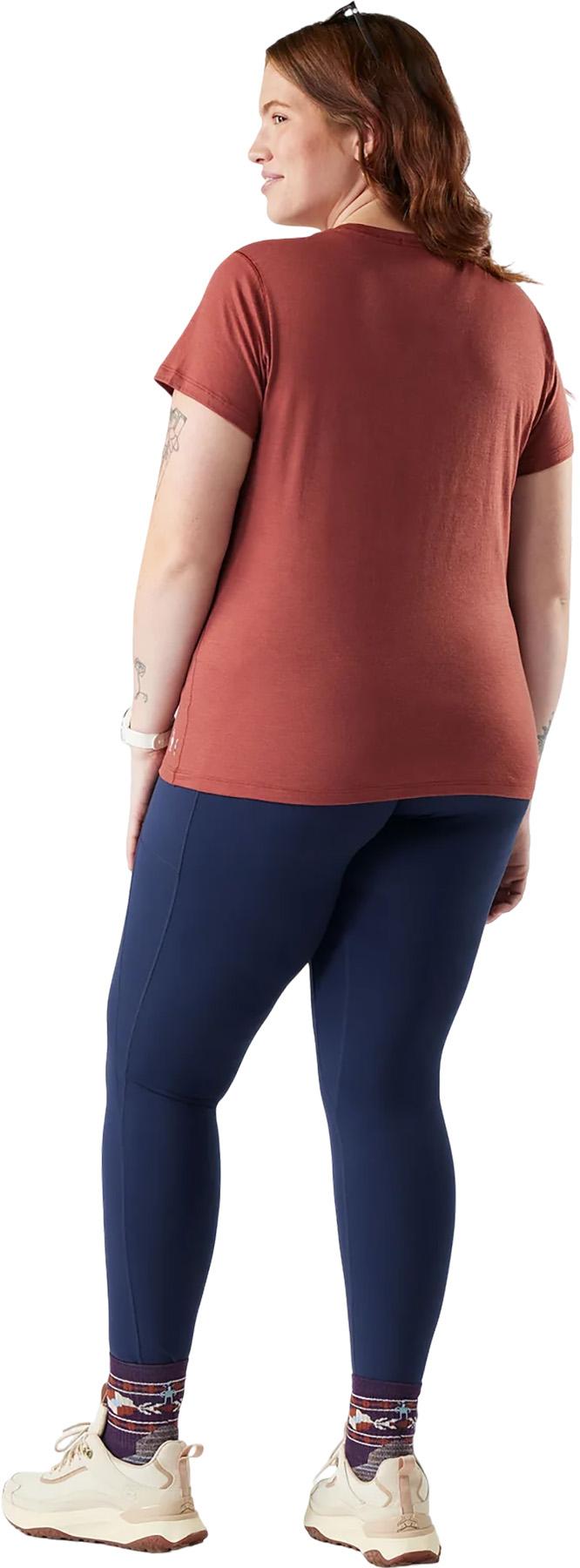 Product gallery image number 2 for product Merino Plus Size Short Sleeve Tee - Women's