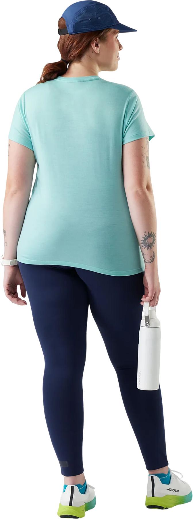 Product gallery image number 2 for product Merino Plus Size Short Sleeve Tee - Women's