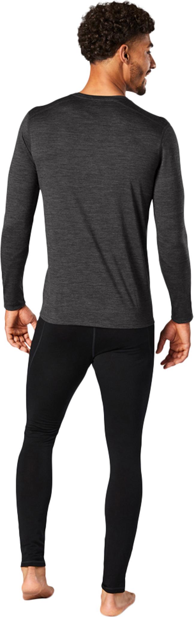 Numéro de l'image de la galerie de produits 2 pour le produit T-shirt à manches longues en laine mérinos toutes saisons classique - Homme