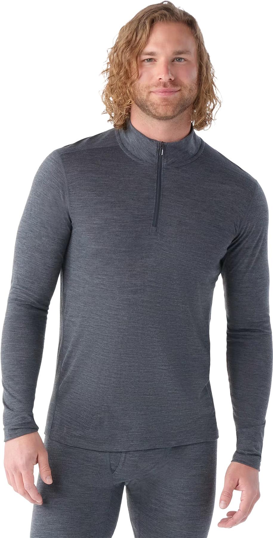 Product gallery image number 4 for product Classic All-Season Merino Base Layer 1/4 Zip Jersey - Men's