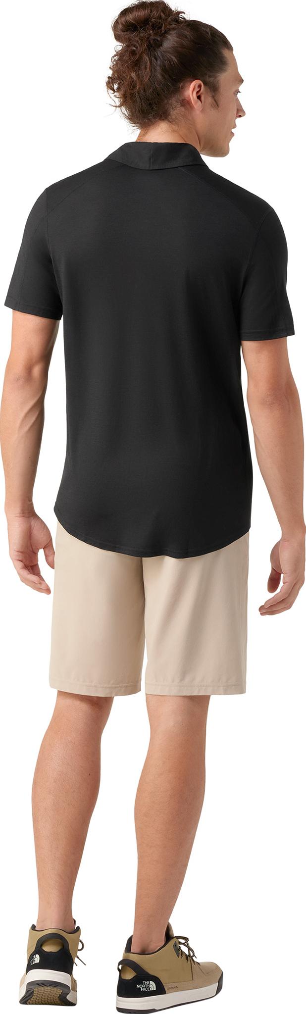 Numéro de l'image de la galerie de produits 2 pour le produit T-shirt boutonné à manches courtes - Homme