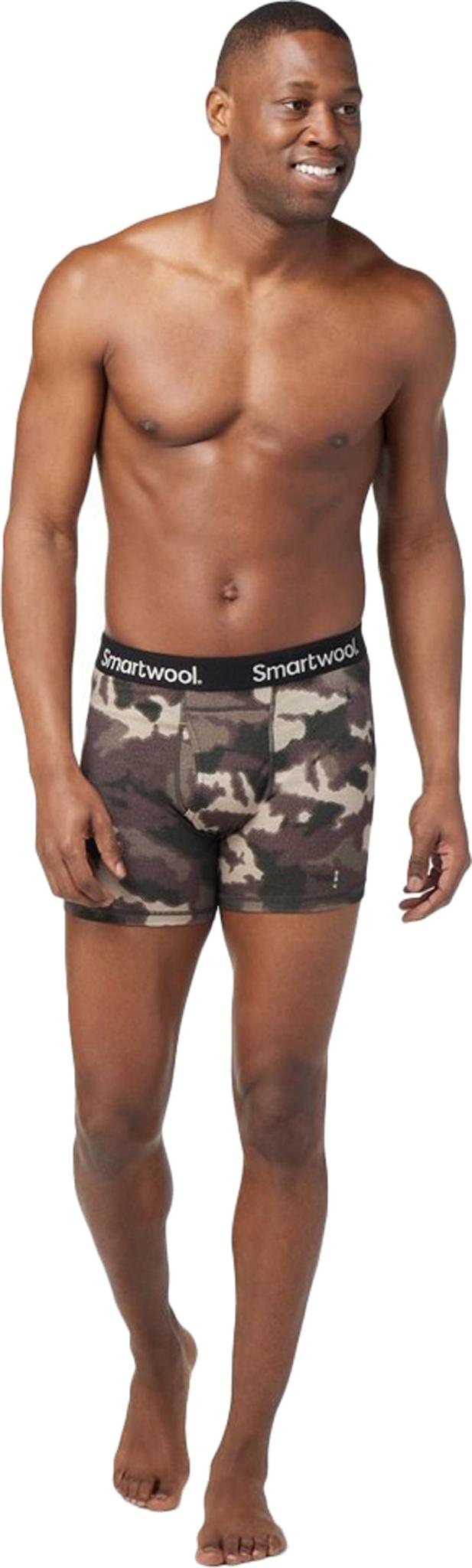 Product gallery image number 2 for product Merino Print Boxer Brief 4.75 in - Men's