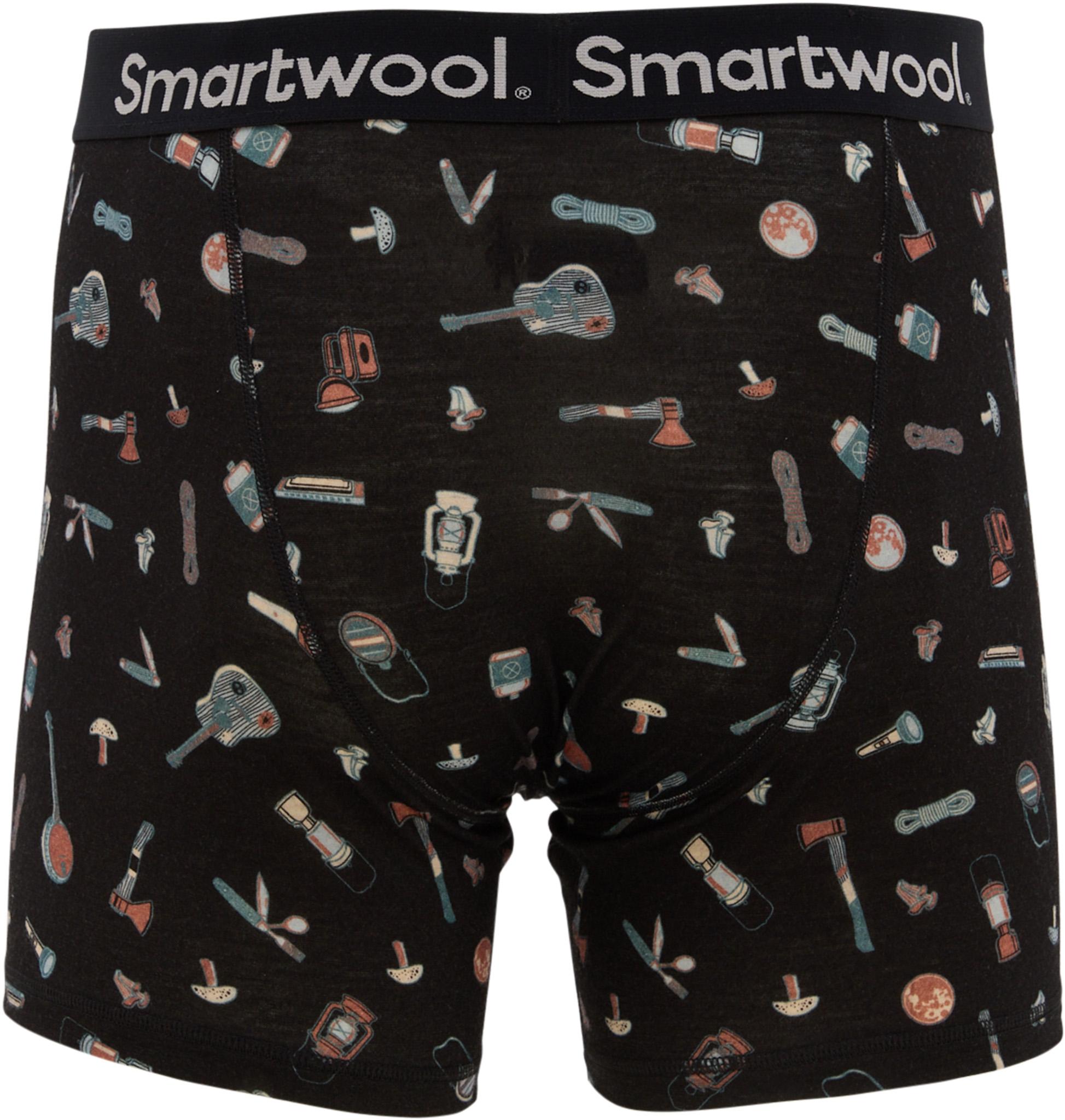 Product gallery image number 2 for product Merino Print Boxed Boxer Brief 4.75 in - Men's