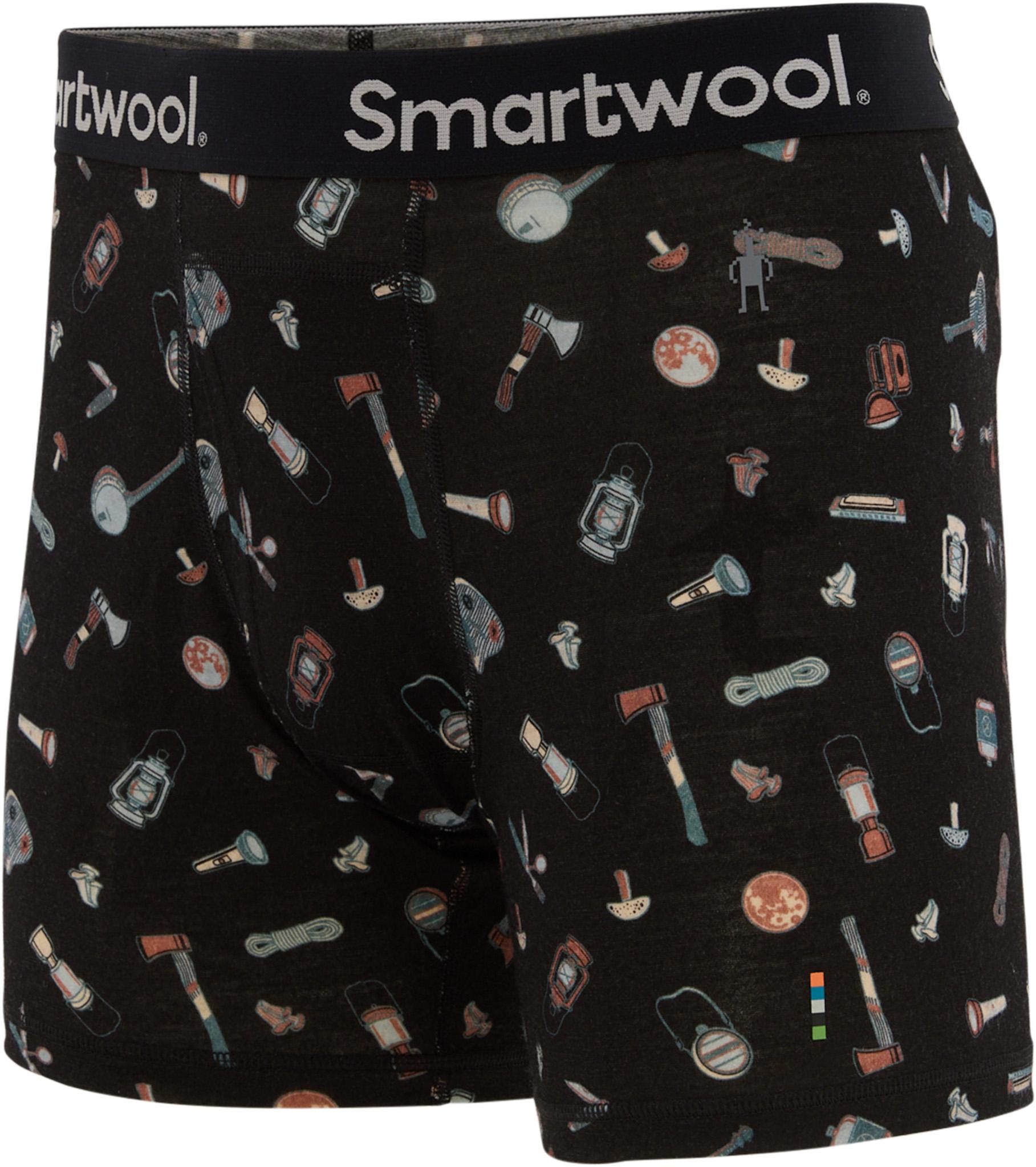 Product gallery image number 3 for product Merino Print Boxed Boxer Brief 4.75 in - Men's