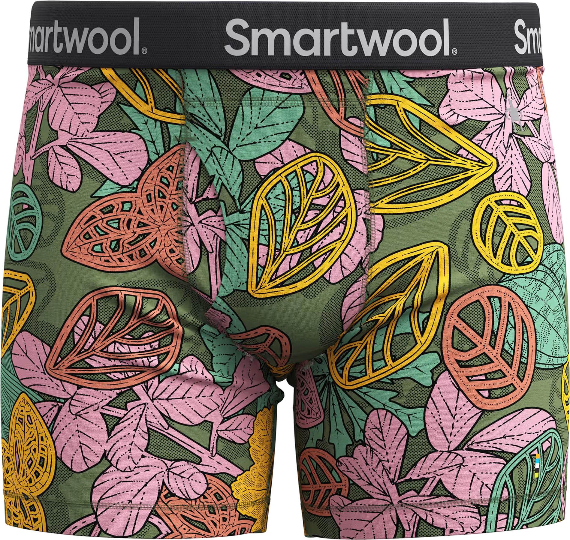 Product image for Boxeurs longs imprimé en mérinos en boîte 4,75 po - Homme