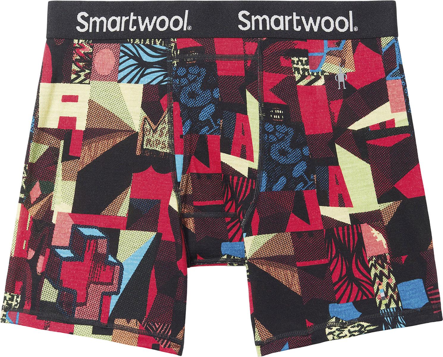 Product gallery image number 1 for product Merino Print Boxed Boxer Brief 4.75 in - Men's