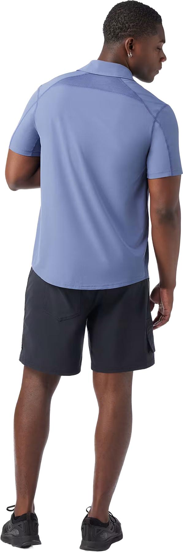 Numéro de l'image de la galerie de produits 2 pour le produit Chemise boutonnée imprimée à manches courtes - Homme