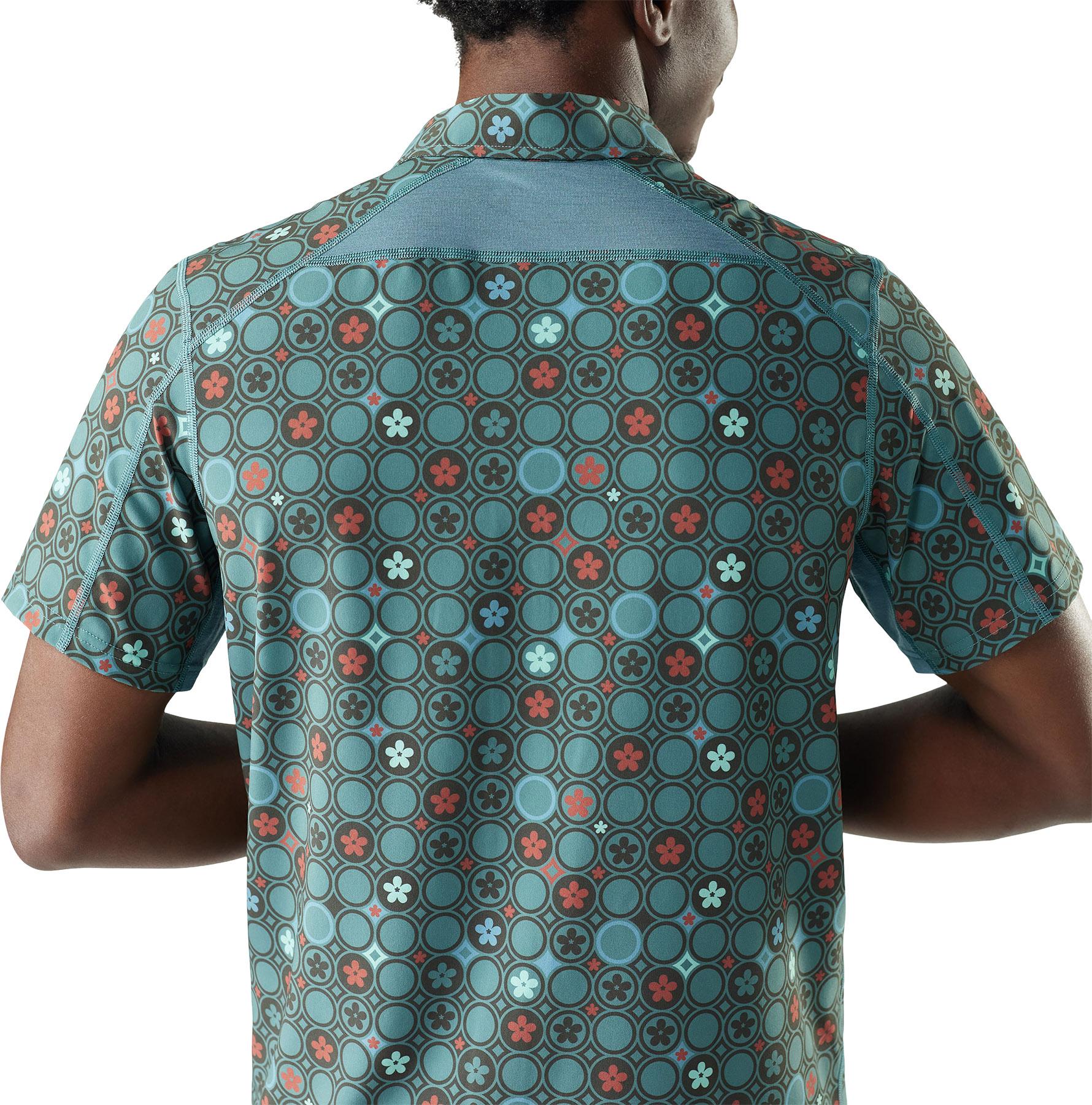 Numéro de l'image de la galerie de produits 3 pour le produit Chemise boutonnée imprimée à manches courtes - Homme