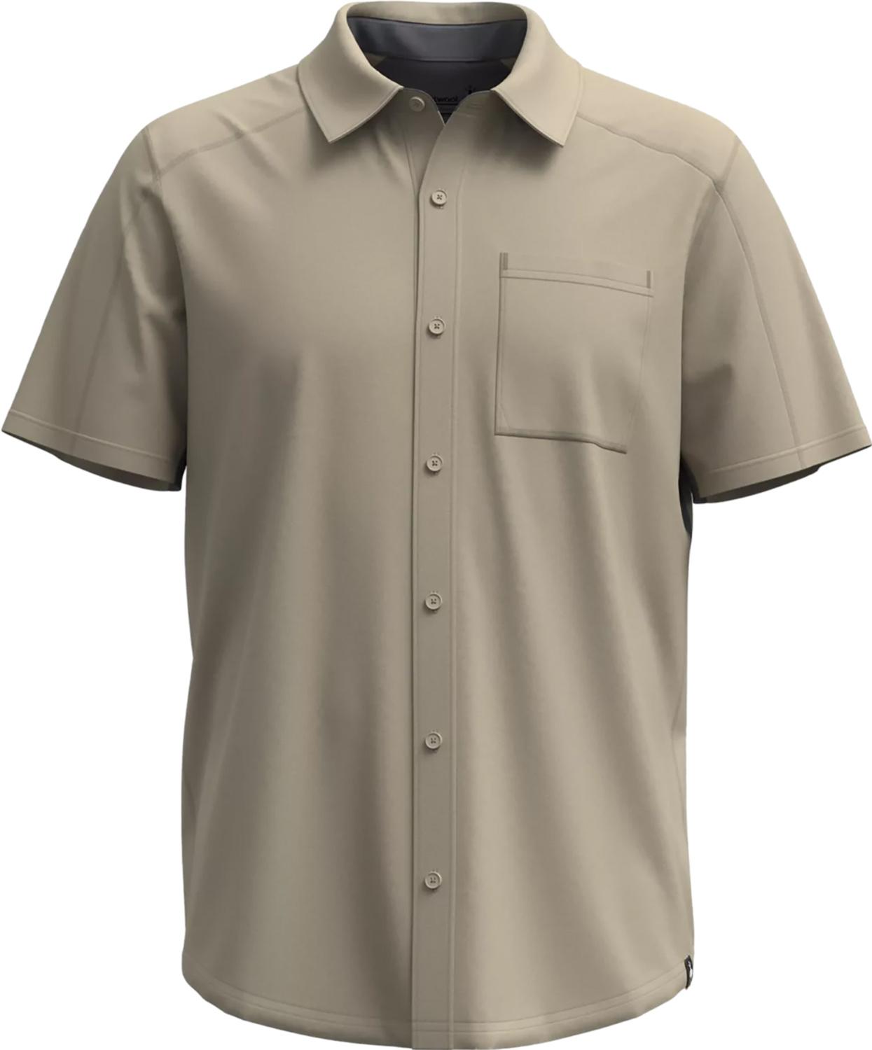 Product image for Printed Short Sleeve Button Down Shirt - Men's