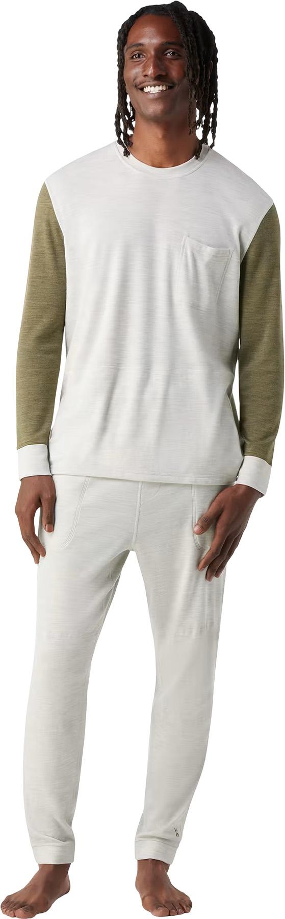Product gallery image number 2 for product Jiberish Classic Thermal Merino Crew Neck Base Layer Top - Men's