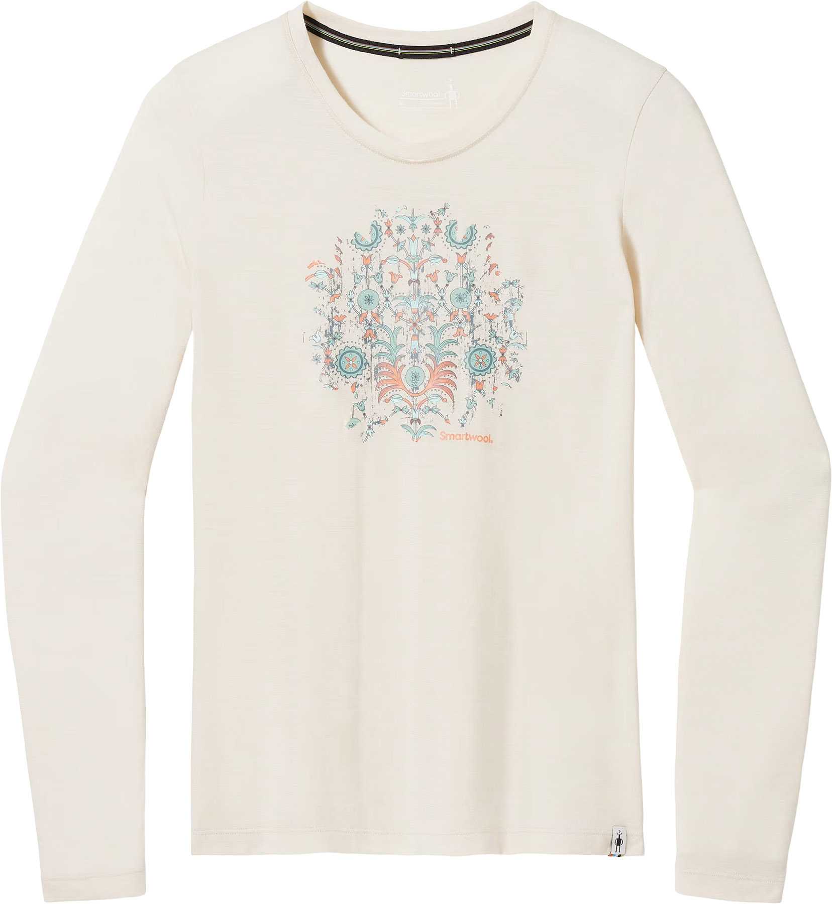 Product image for Floral Tundra Graphic Long Sleeve T-Shirt - Women's 