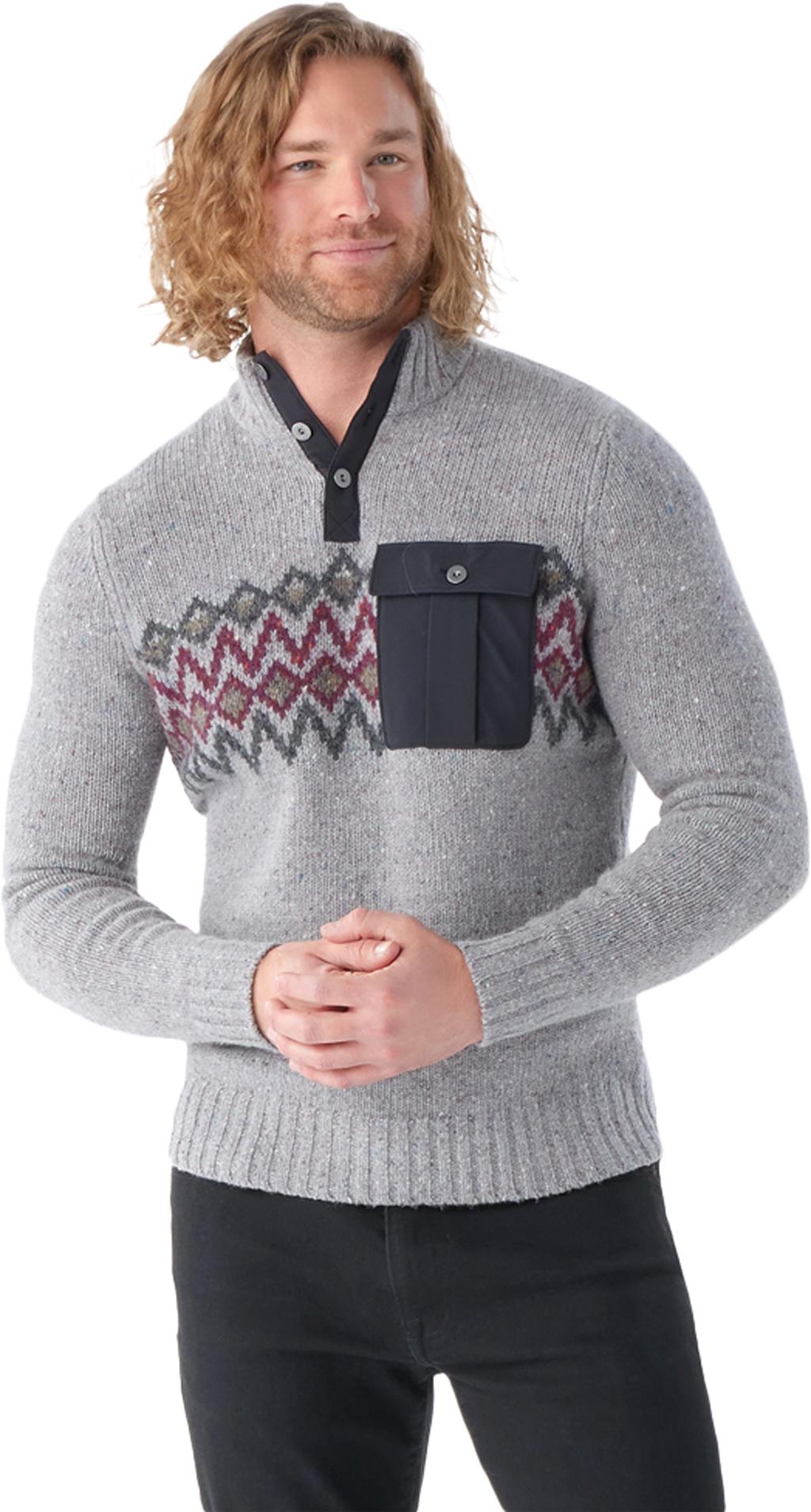 Product gallery image number 3 for product Heavy Henley Sweater - Men's