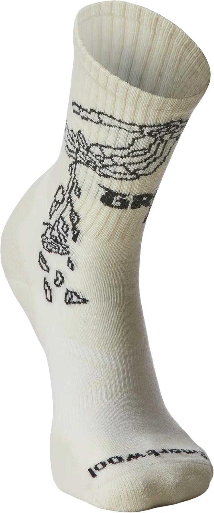 Product gallery image number 2 for product Chris?Bentchetler X Grateful Dead Athletic Targeted Cushion Crew Socks - Unisex