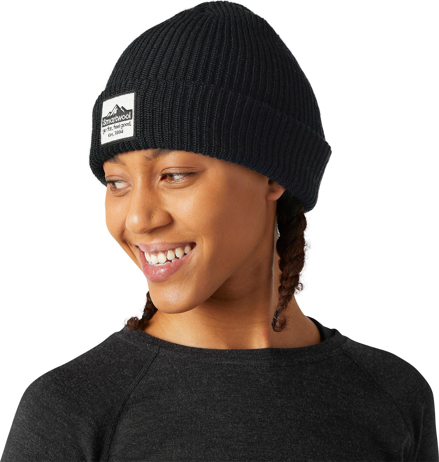 Product gallery image number 3 for product Smartwool Logo Beanie - Unisex