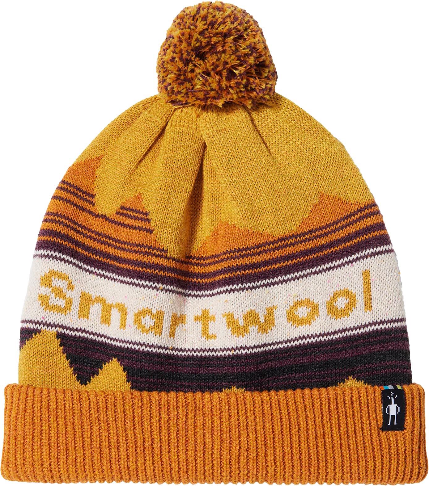 Image de produit pour Tuque en tricot à motif d'hiver avec pompon - Unisexe