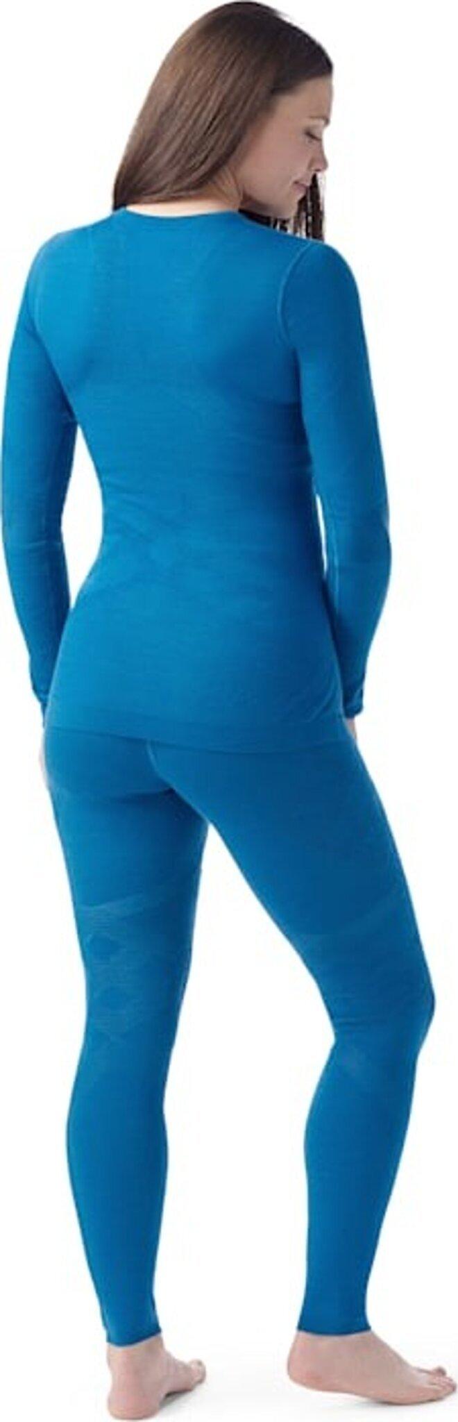 Product gallery image number 2 for product T-shirt couche de base à col rond en mérinos 200 Intraknit - Femme