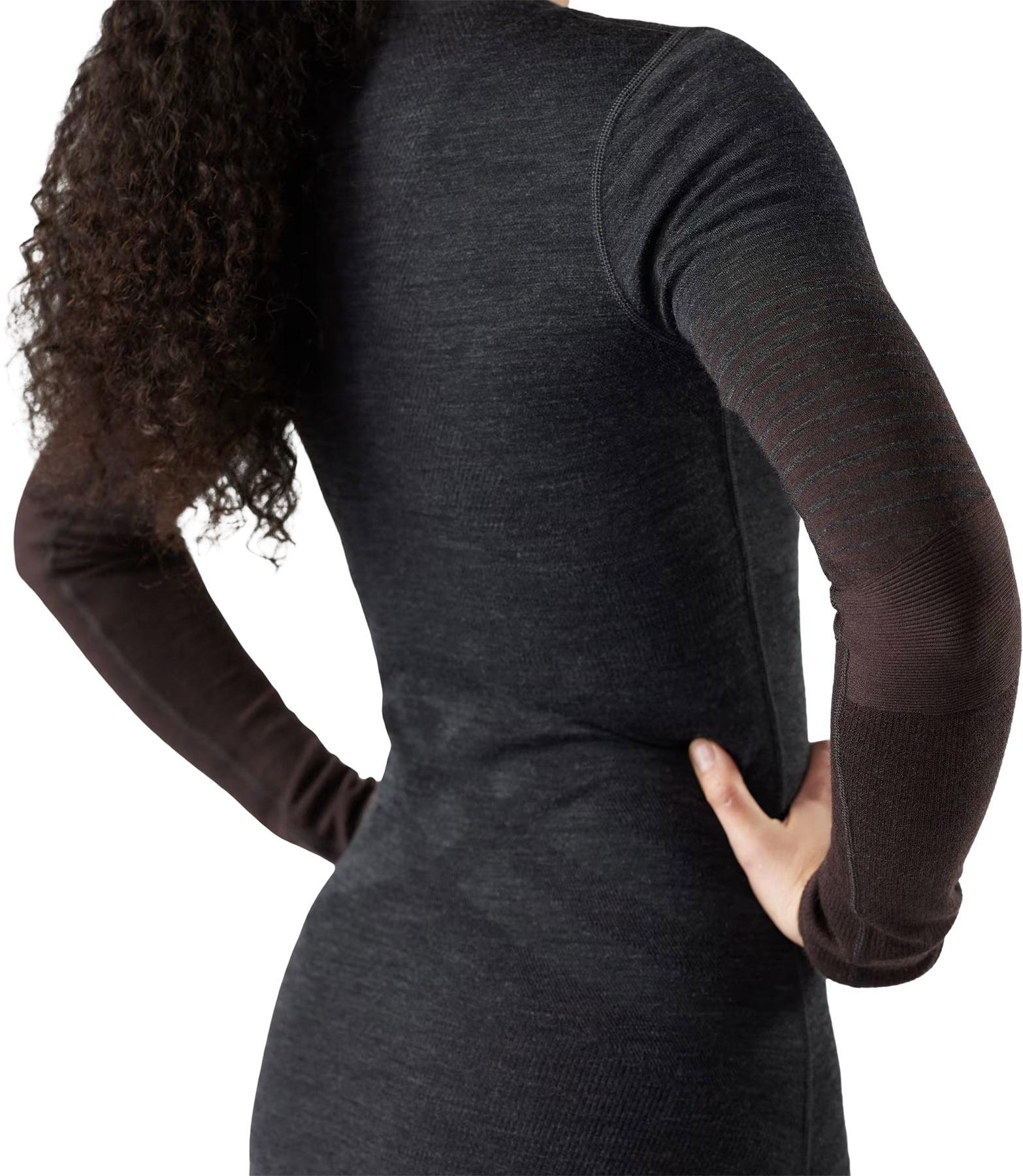 Numéro de l'image de la galerie de produits 4 pour le produit T-shirt couche de base à col rond en mérinos 200 Intraknit - Femme