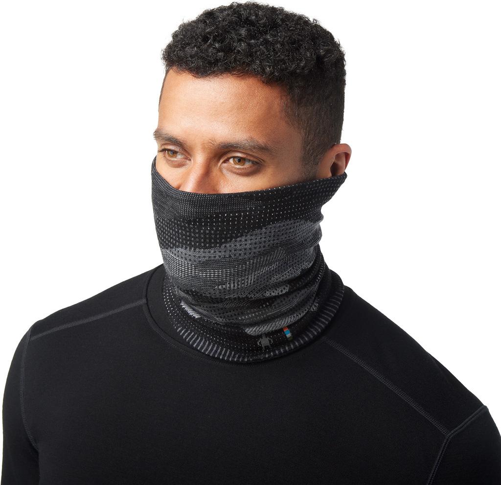 Numéro de l'image de la galerie de produits 2 pour le produit Cache-cou réversible à motifs mérinos 250 Unisexe