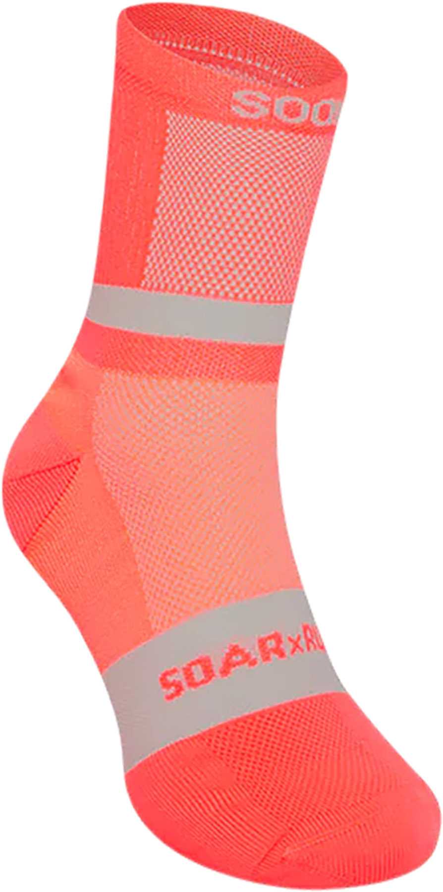 Fluro Coral - Grey