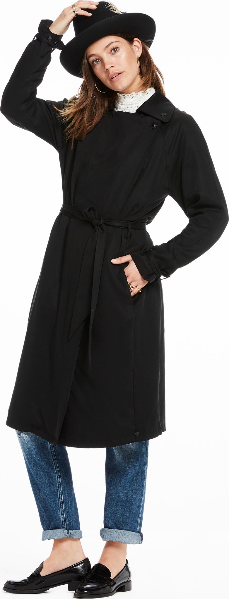 Product gallery image number 2 for product Drape Trench Coat - Women's