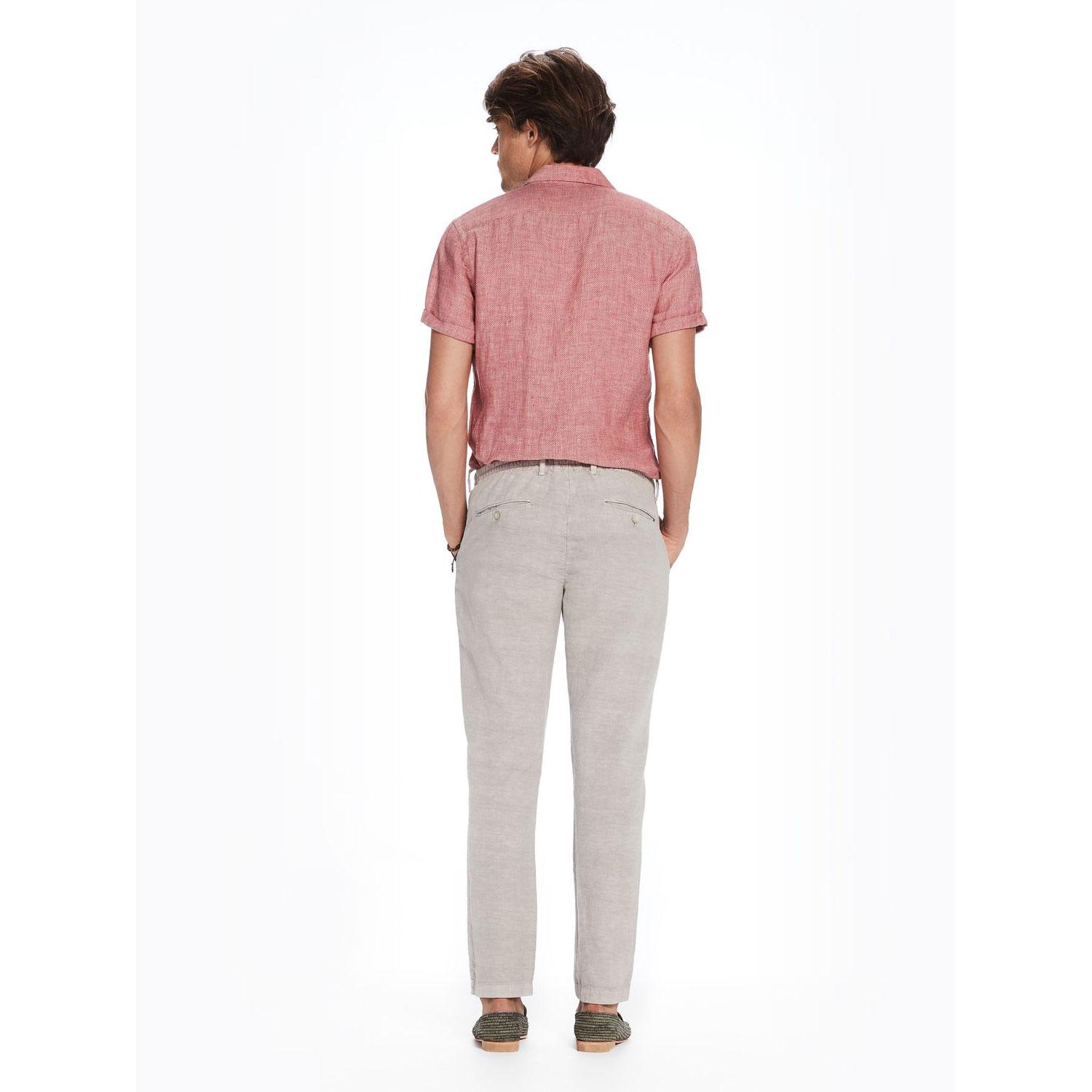 Product gallery image number 4 for product Warren Cotton Linen Trousers - Men's