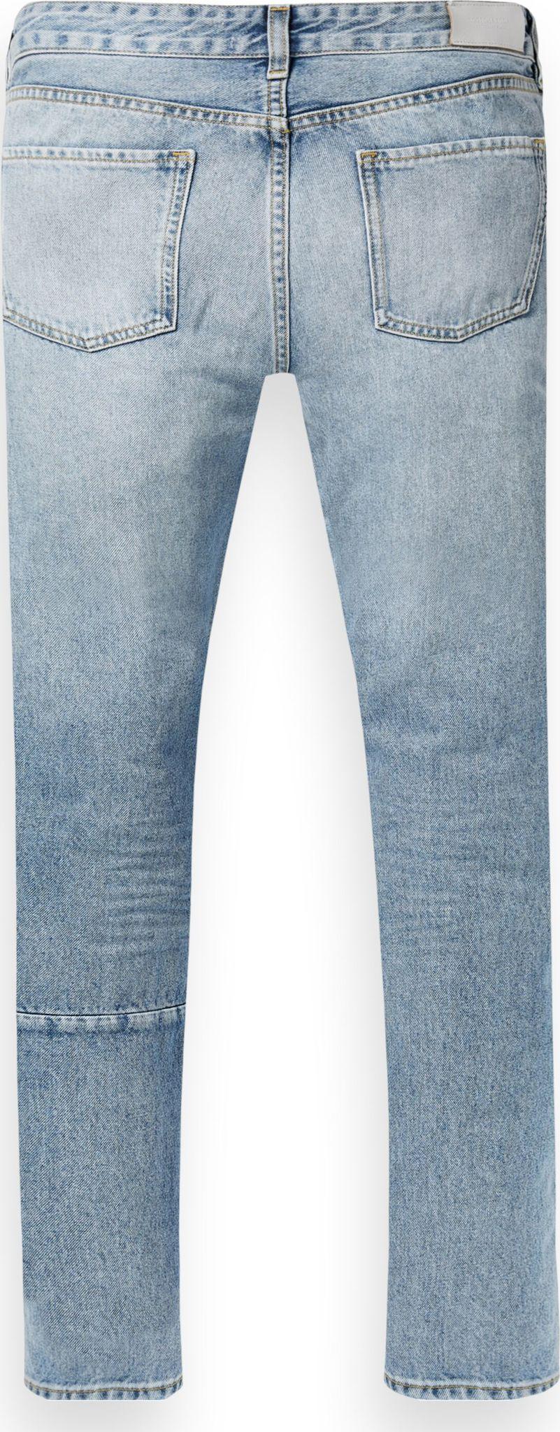 Product gallery image number 3 for product Bandit - Moon After Blauw- Slim Tapered Boyfriend Fit - Women's