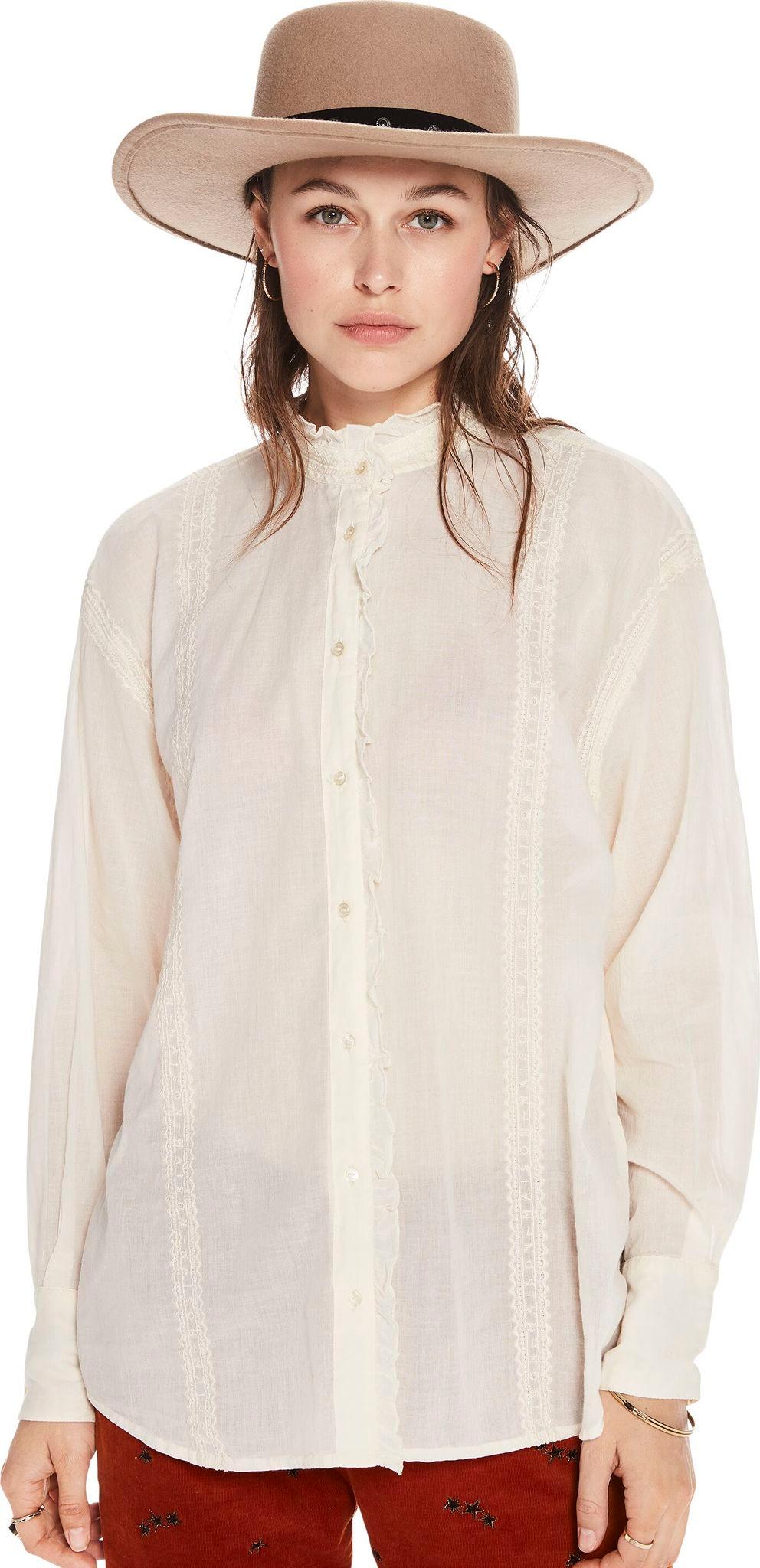 Product gallery image number 2 for product Embroidered Cotton Shirt - Women's