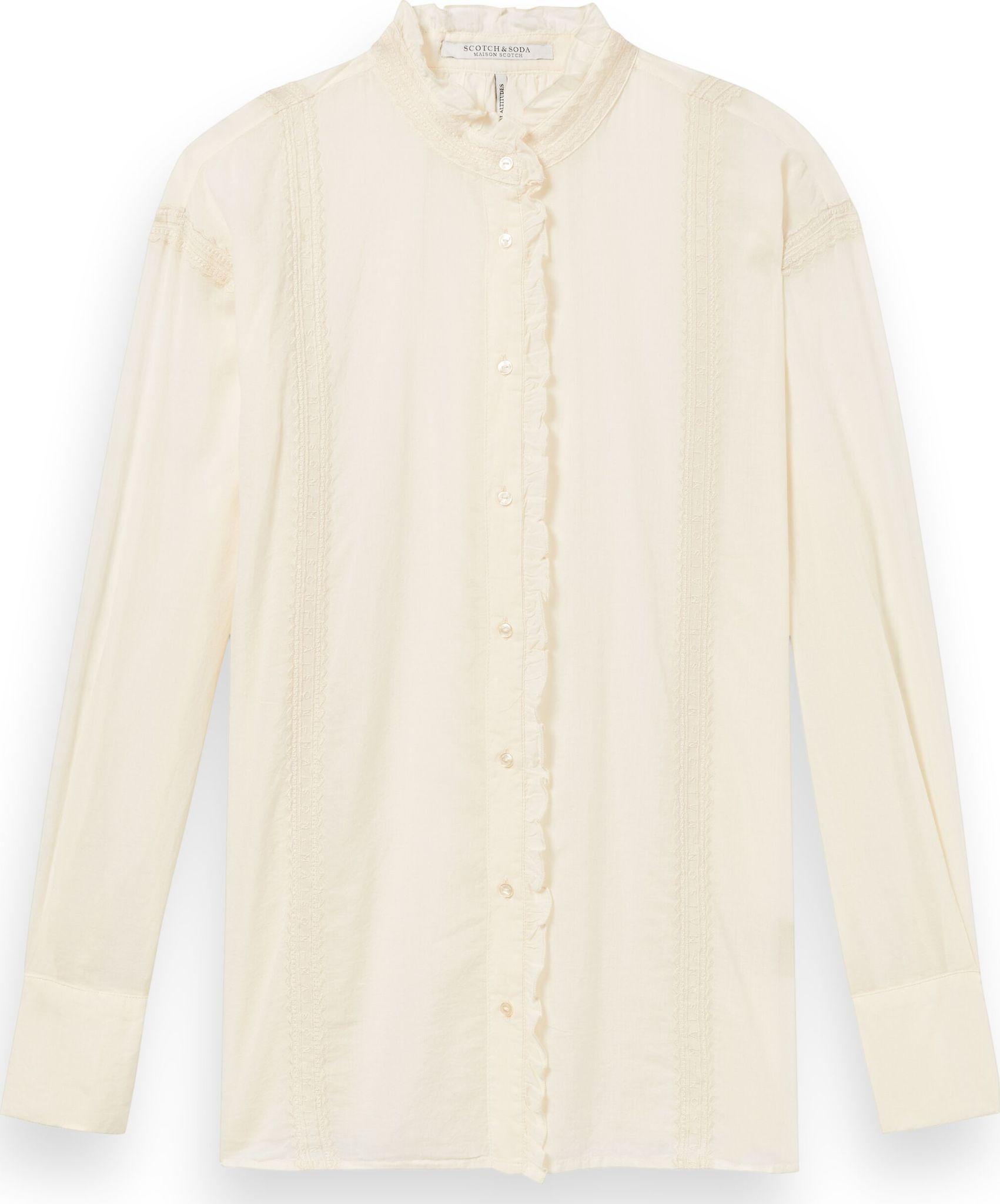 Product gallery image number 1 for product Embroidered Cotton Shirt - Women's