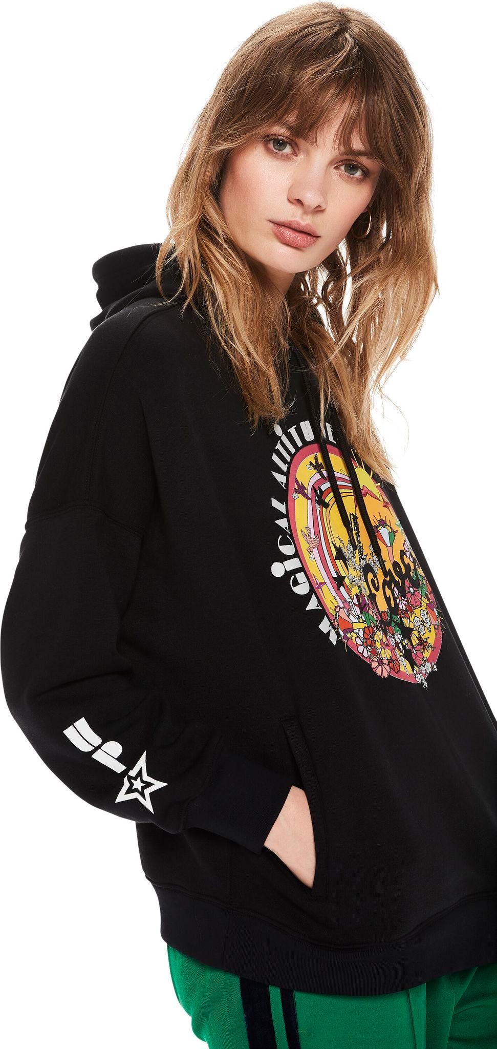 Product gallery image number 2 for product Oversized Artwork Hoodie - Women's