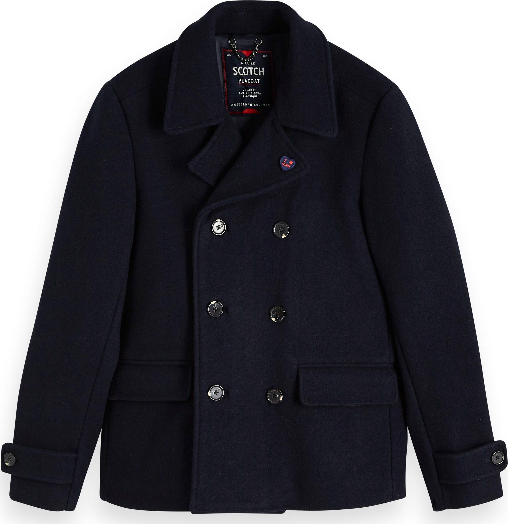 Product gallery image number 1 for product Classic Pea Coat - Men's