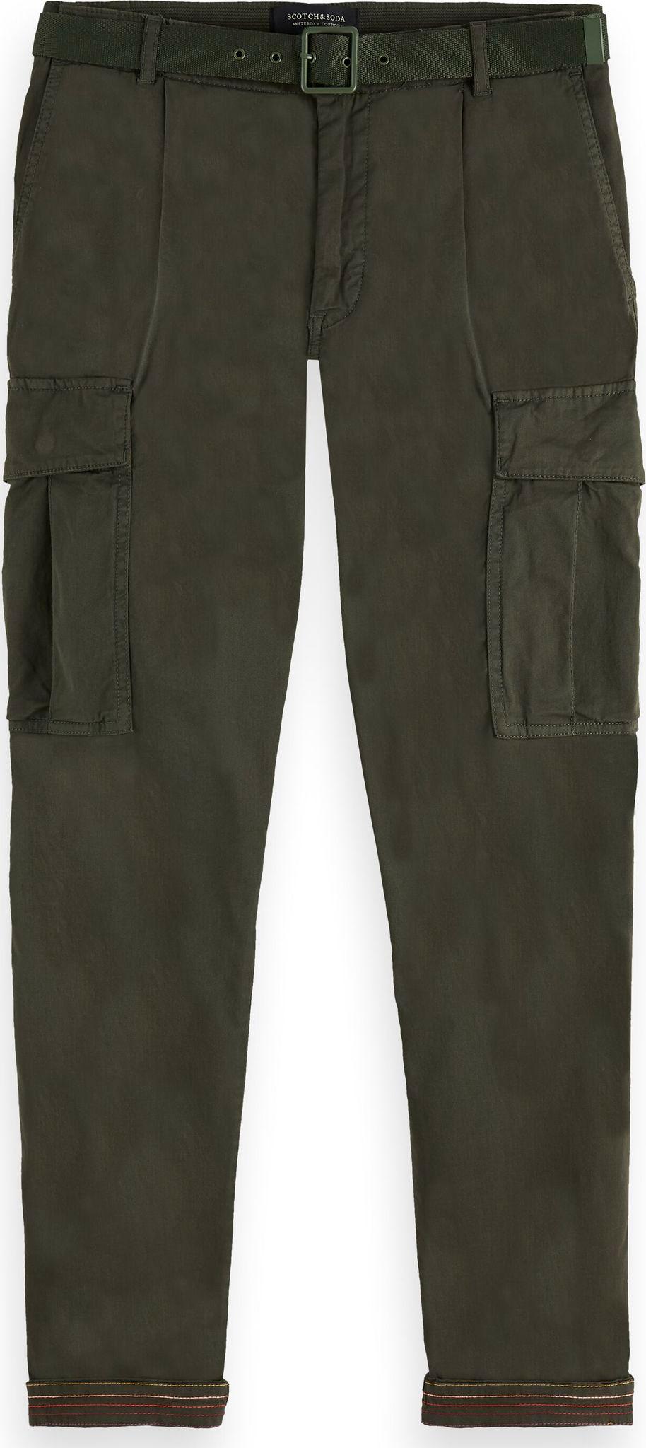 Product gallery image number 1 for product Garment Dyed Cargo Pants - Loose Tapered Fit - Men's