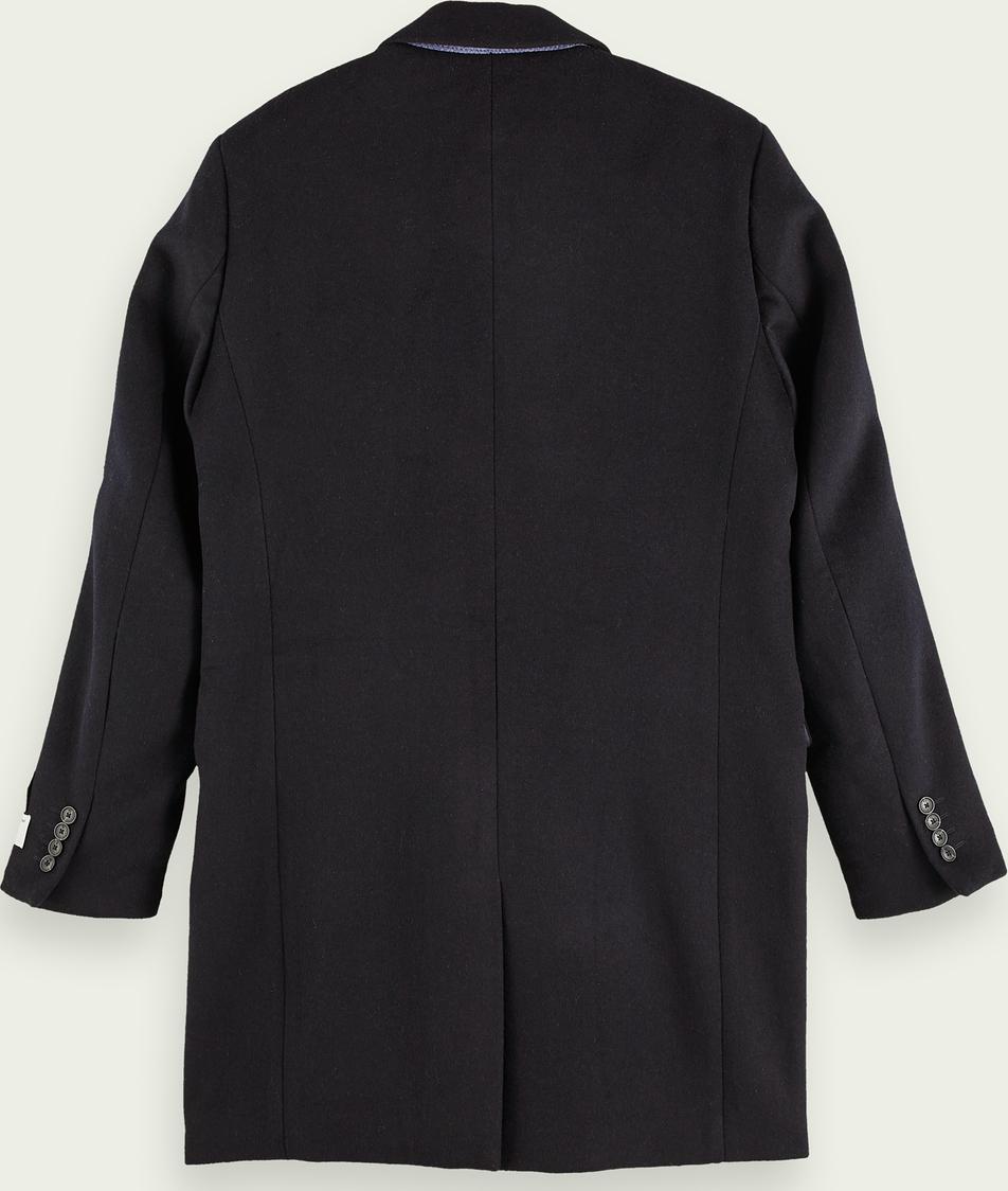 Product gallery image number 2 for product Classic Wool-Blend Single Breasted Overcoat - Men's