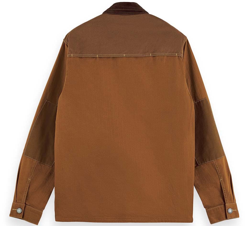 Product gallery image number 7 for product Canvas Panelling Cotton Jacket - Men's