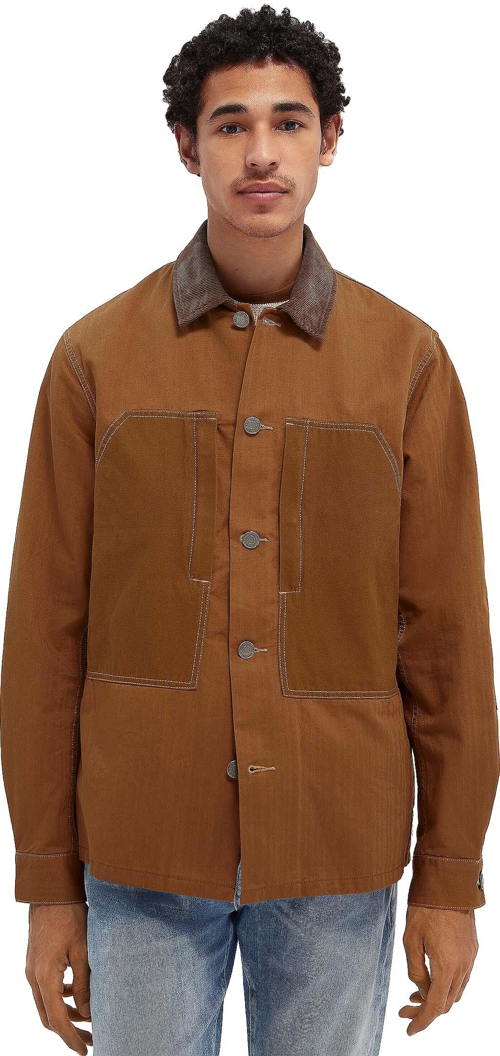 Product gallery image number 2 for product Canvas Panelling Cotton Jacket - Men's