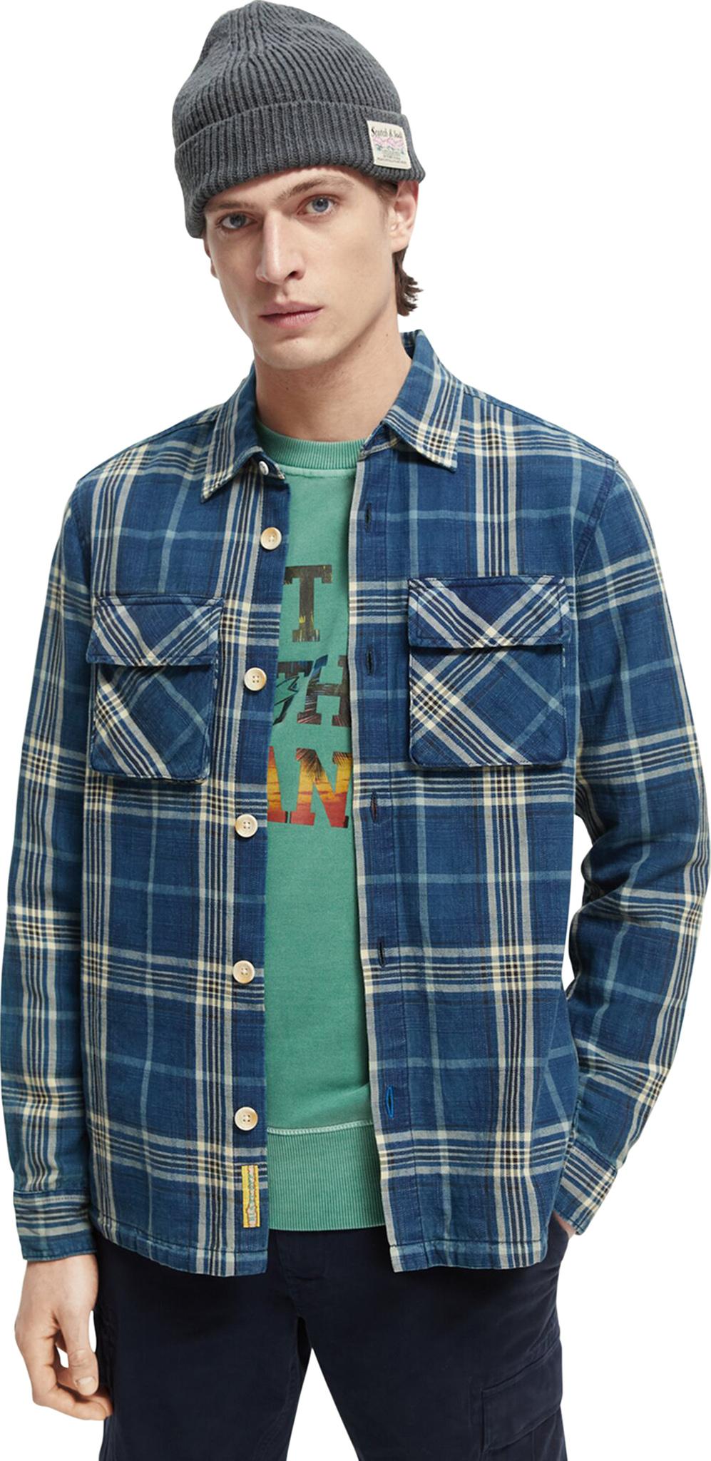 Product gallery image number 8 for product Checked Overshirt - Men's