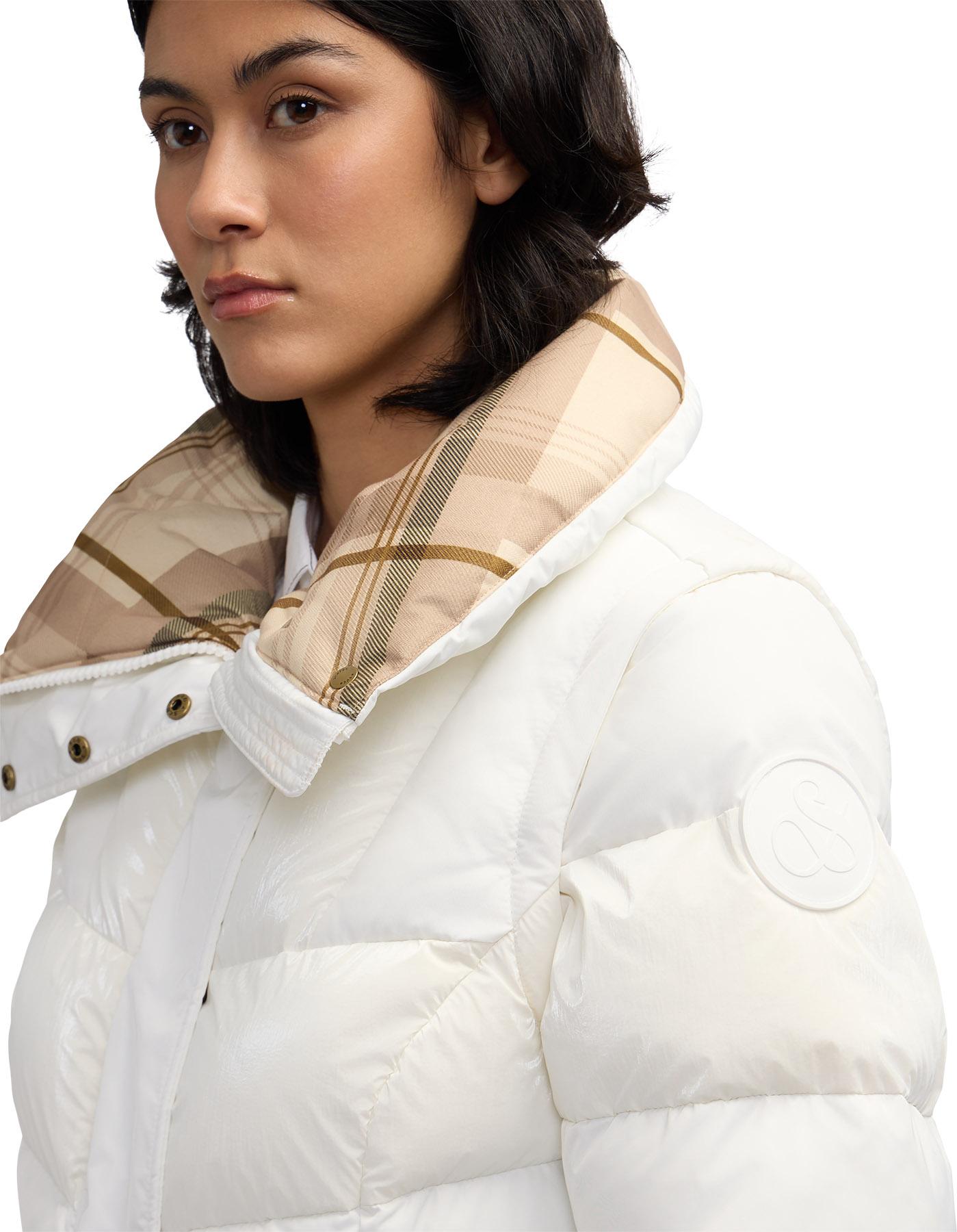Numéro de l'image de la galerie de produits 2 pour le produit Manteau long matelassé avec col surdimensionné Kaatye - Femme