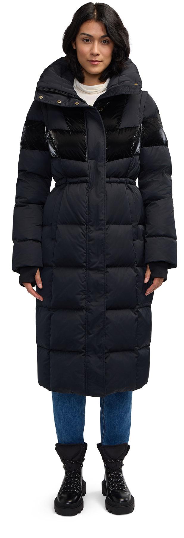 Numéro de l'image de la galerie de produits 5 pour le produit Manteau long matelassé avec col surdimensionné Kaatye - Femme