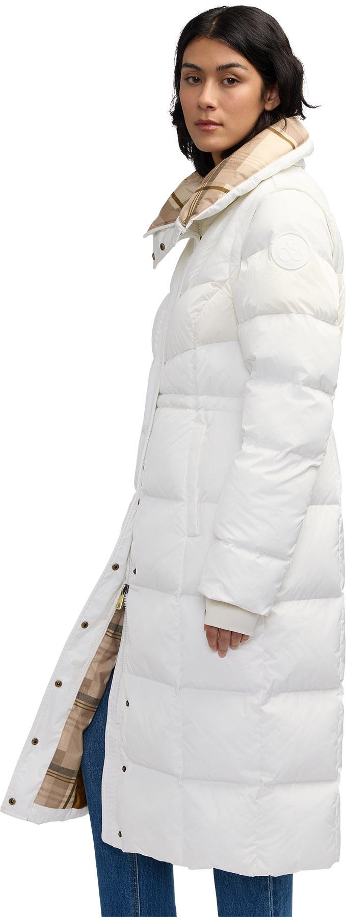 Numéro de l'image de la galerie de produits 3 pour le produit Manteau long matelassé avec col surdimensionné Kaatye - Femme