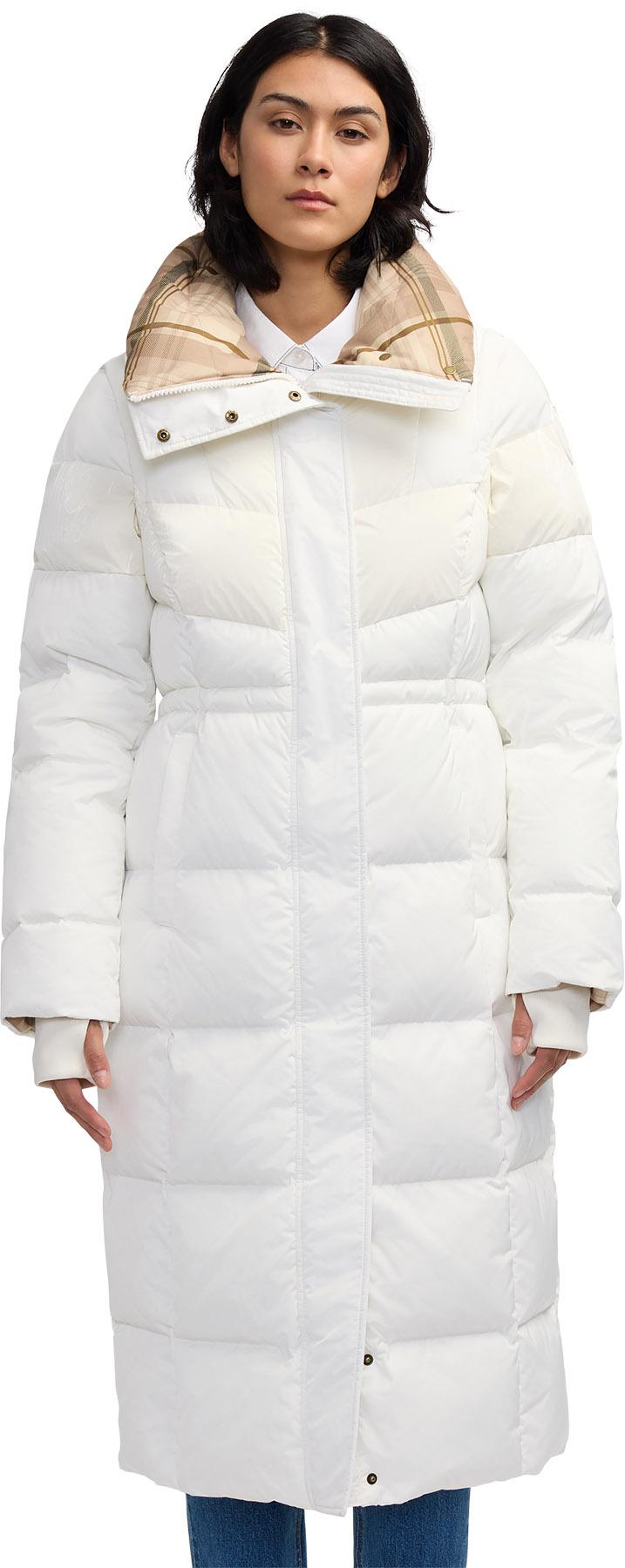Image de produit pour Manteau long matelassé avec col surdimensionné Kaatye - Femme