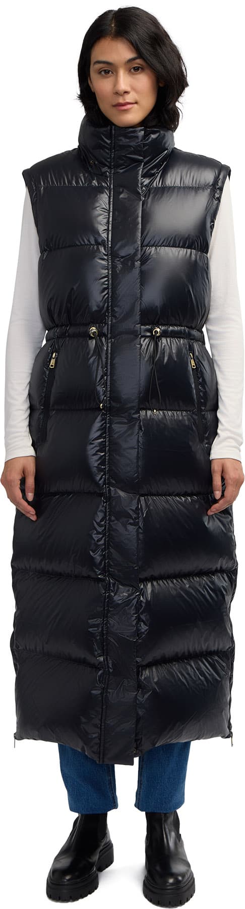 Numéro de l'image de la galerie de produits 4 pour le produit Manteau long matelassé Kezia - Femme